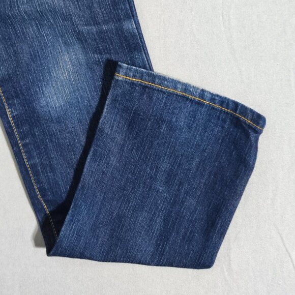 Vero Moda Denim women's sz W25/L32 indigo blue colour Calamario Low rise skinny - Picture 10 of 16